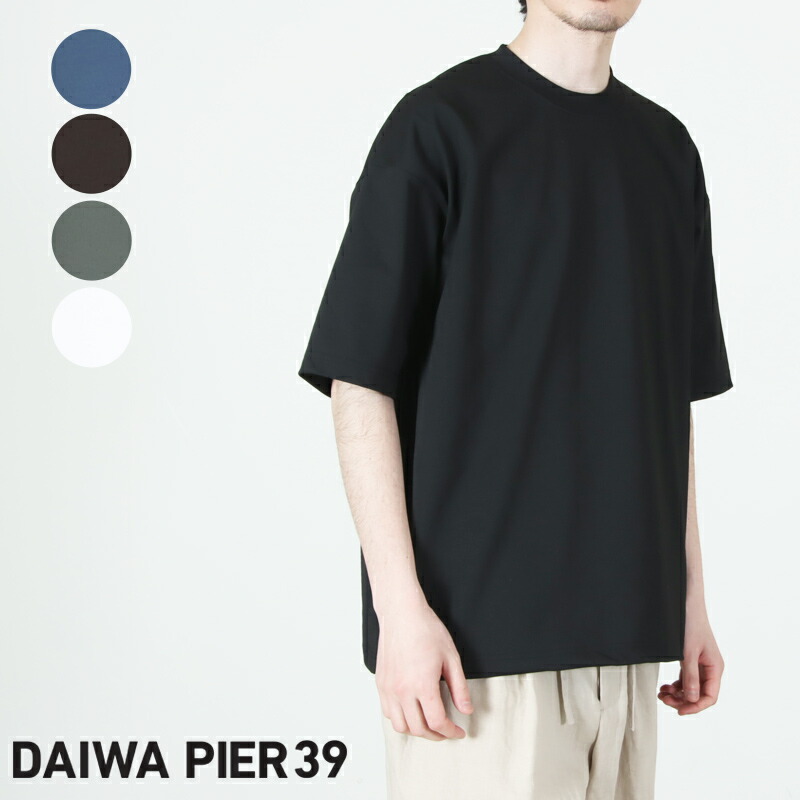 DAIWA PIER39 (ダイワピア39) TECH DRAWSTRING S/S TEE / テックドローストリング ショートスリーブティー