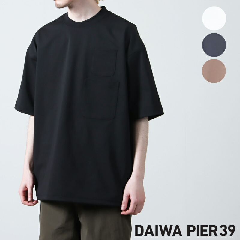 DAIWA PIER39 ダイワピア39 TECH W/POCKET CREW TEE テックダブルポケットクルーティー