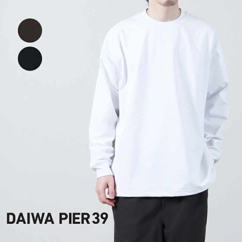 DAIWA PIER39 (ダイワピア39) TECH DRAWSTRING L/S TEE / テックドローストリングロングスリーブT