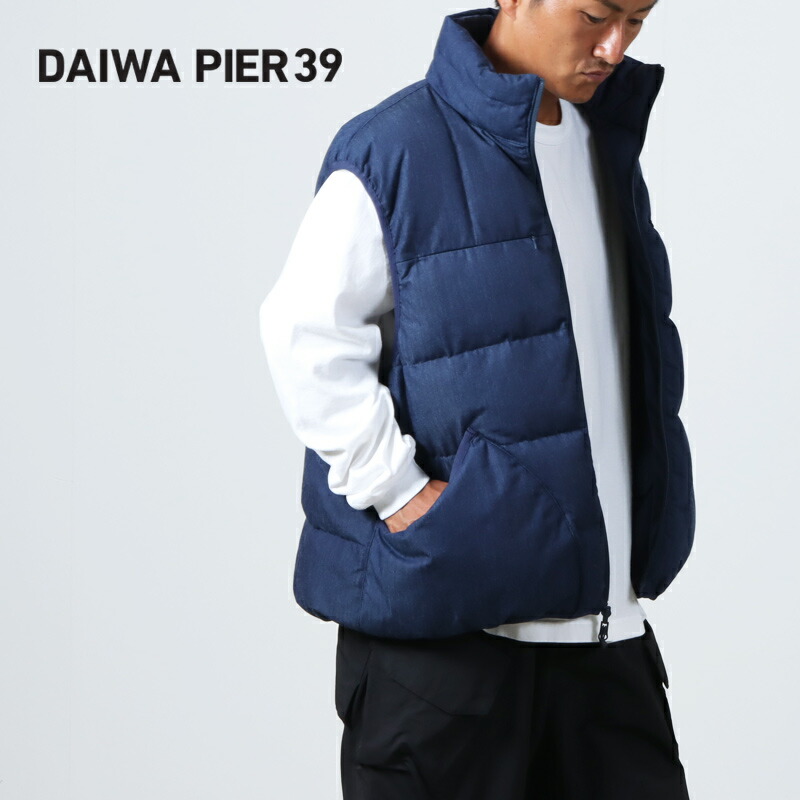 DAIWA PIER39 ダイワピア39 TECH YOSEMITE DOWN VEST DENIM テックヨセミテダウンベスト デニム [2023 FW]