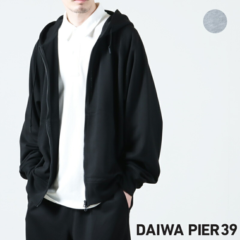 DAIWA PIER39 ダイワピア39 TECH SWEAT FREEDOM ZIP PARKA テックスウェットフリーダムジップパーカ
