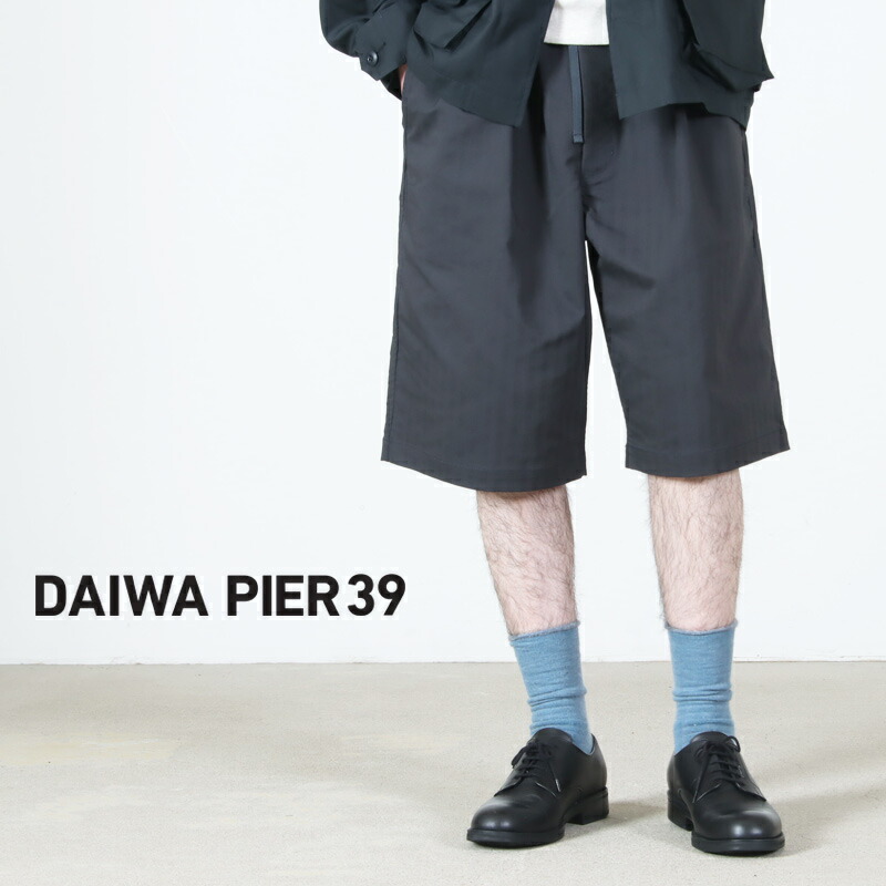 DAIWA PIER39 (ダイワピア39) TECH EASY SHORTS HERRINGBONE / テックイージーショート ヘリンボーン