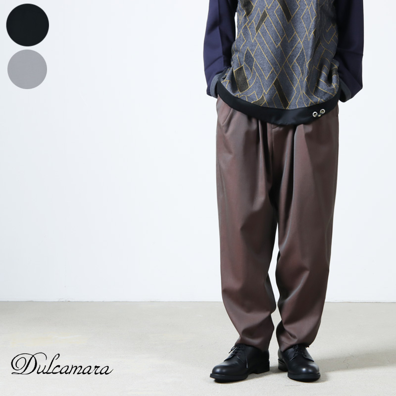 【30% OFF】 Dulcamara ドゥルカマラ よそいきオーバータックPT [2023 FW]