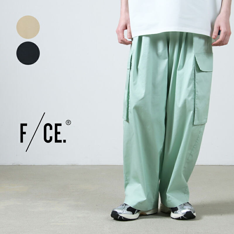【30% OFF】 F/CE. エフシーイー SOLOTEX PIGMENT DYE CARGO TROUSERS ソロテックスピグメントダイカーゴトラウザー｜ICORA（イコラ）