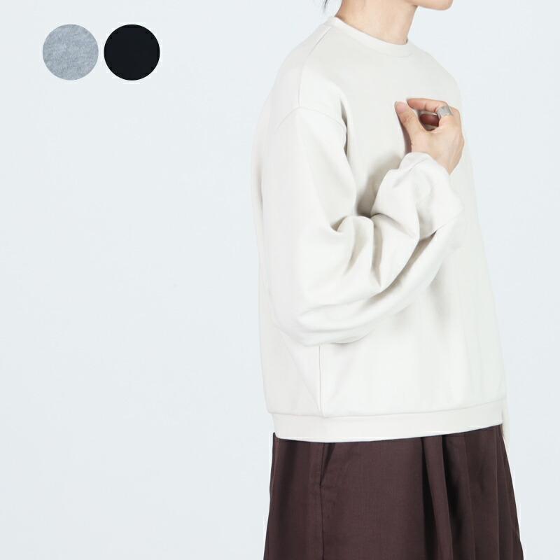 【20% OFF】 Gauze ガーゼ VOLUME SLEEVE URAKE PULL OVER 音の大きさ衣袂裏毛ティーシャツ