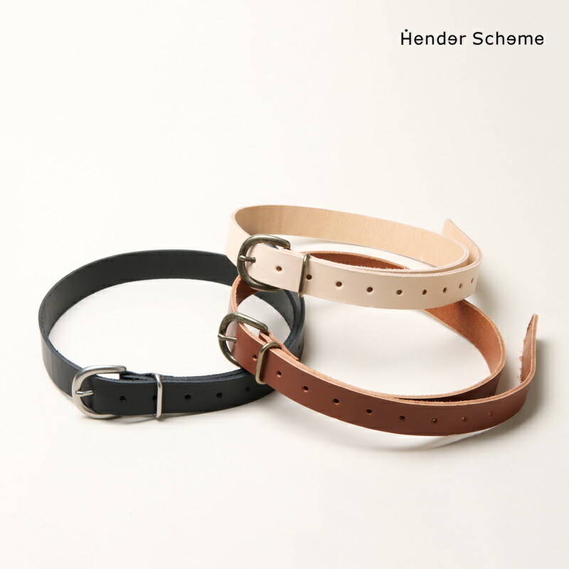 楽天市場】エンダースキーマ Hender Scheme パイソンタンニングベルト
