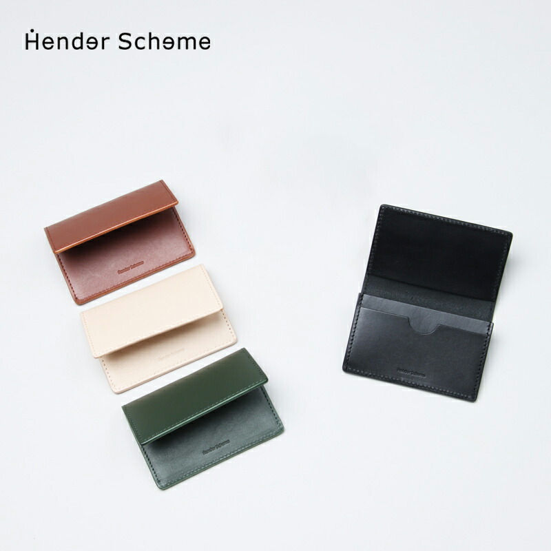 Kazumaエンダースキーマ カードケース henderscheme 楽天市場】エンダースキーマ Hender Scheme コンパクトカード