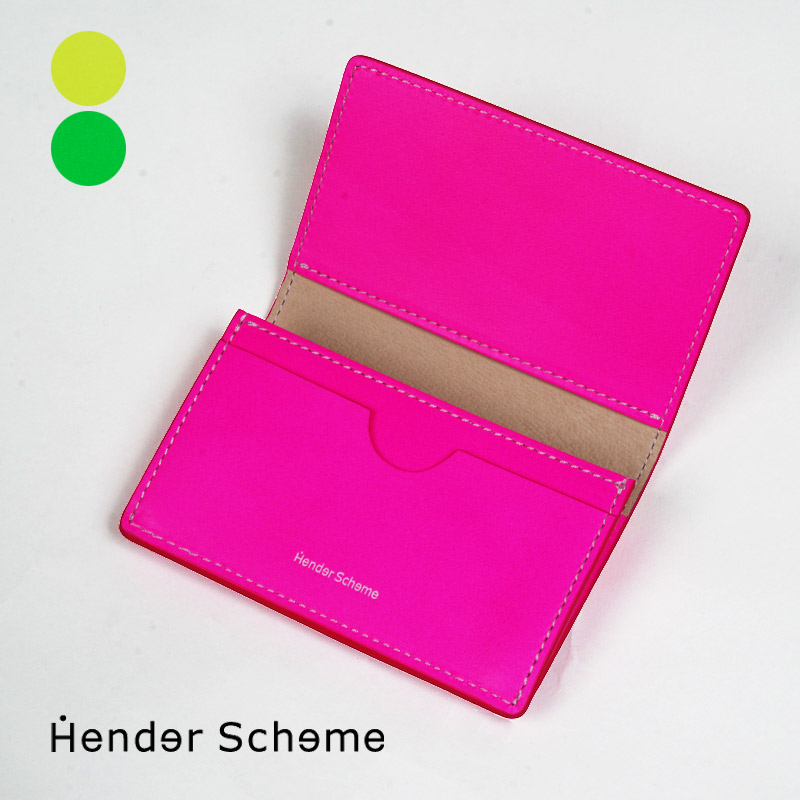 Hender Scheme エンダースキーマ highlight folded card case ハイライト フォールデッドカードケース