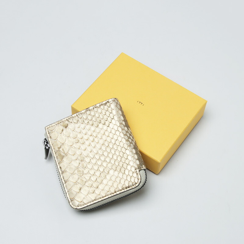 ITTI イッチ CRISTY VERY COMPACT WLT.5 / GOLD MOLURUS クリスティベリーコンパクトウォレット ゴールドモラレス