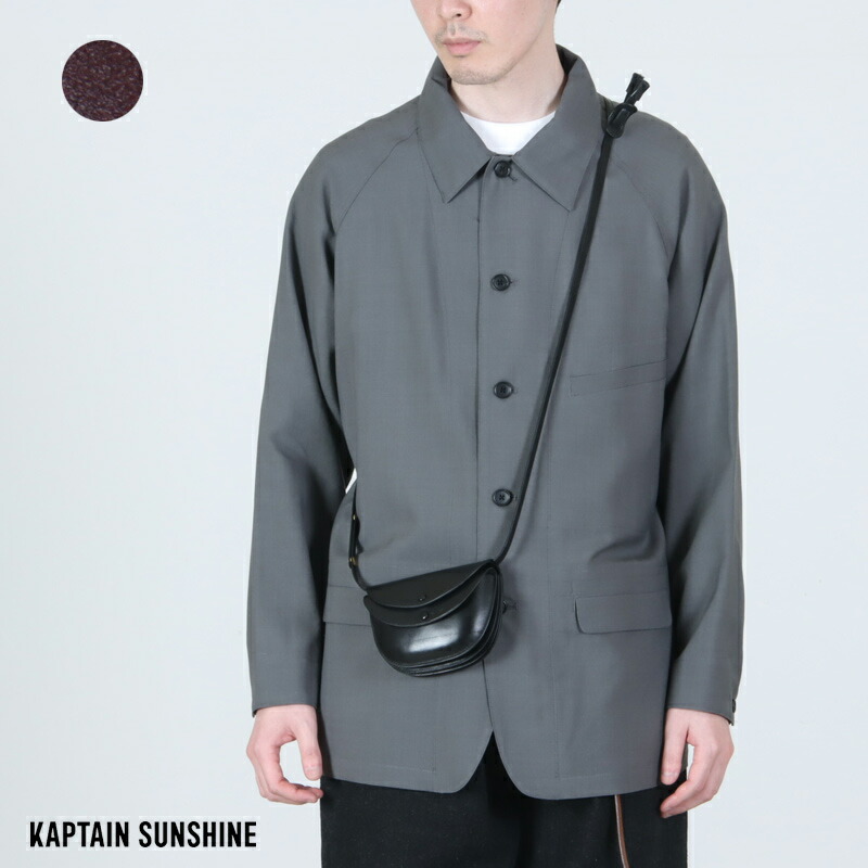 KAPTAIN SUNSHINE 旗がしら太陽光線 Round Wallet Mid Pouch ラウンドウォレットミッドポーチ