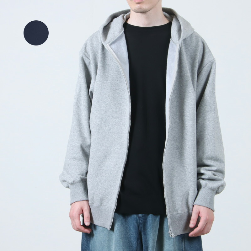 【30% OFF】 LOLO ロロ フロントジップパーカー 裏毛