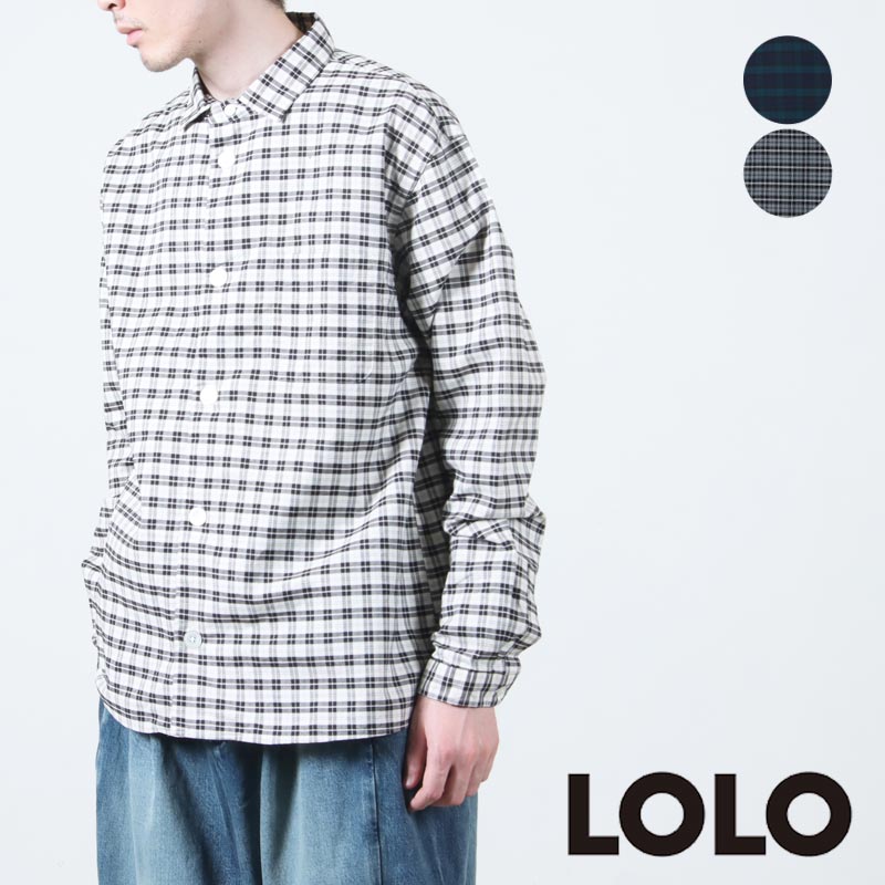 楽天市場】ROLL ロール オンブレーチェック ウエスタンシャツ 長袖