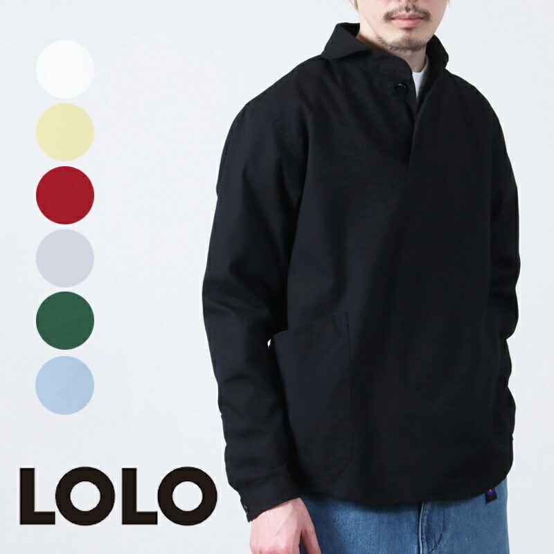 LOLO (ロロ) 定番プルオーバーシャツ