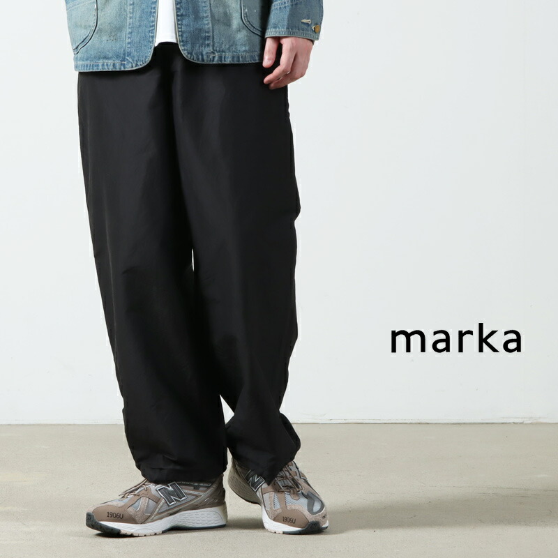 楽天市場】タグ付 MARKAWARE マーカウェア 2 ベージュ 3タックパンツ