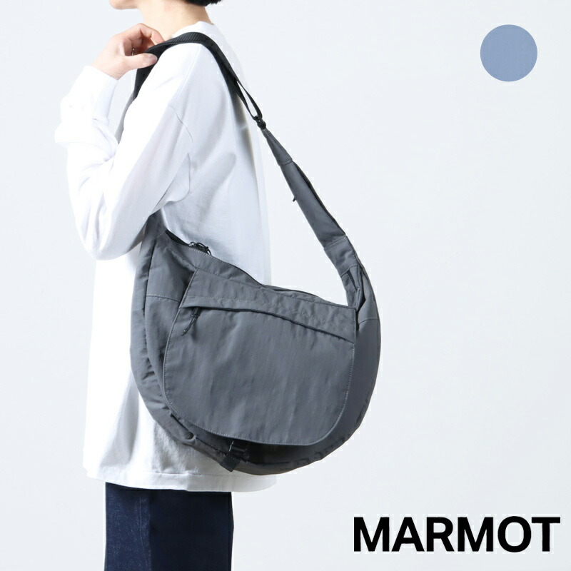 【30% OFF】 MARMOT モルモット かしら文字 CROSS BAG 差し交わす御徒面子
