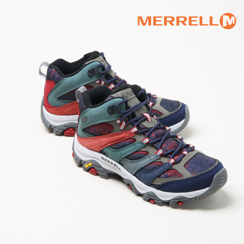 【30% OFF】 MERRELL メレル MOAB 3 SMOOTH MID GTX X WM モアブ3 スムースミッド GTX × ホワイトマウンテニアリング [2023 FW]