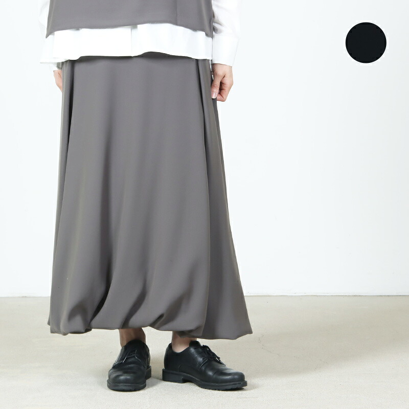 【20% OFF】 mizuiro ind ミズイロインド ジョーゼットバルーンロングスカート｜ICORA（イコラ）