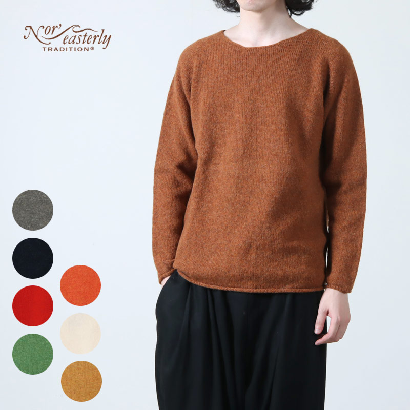 【30% OFF】 NOR\u0027EASTERLY ノア イースターリー L/S WIDE NECK ロングスリーブワイドネック [2023 FW]
