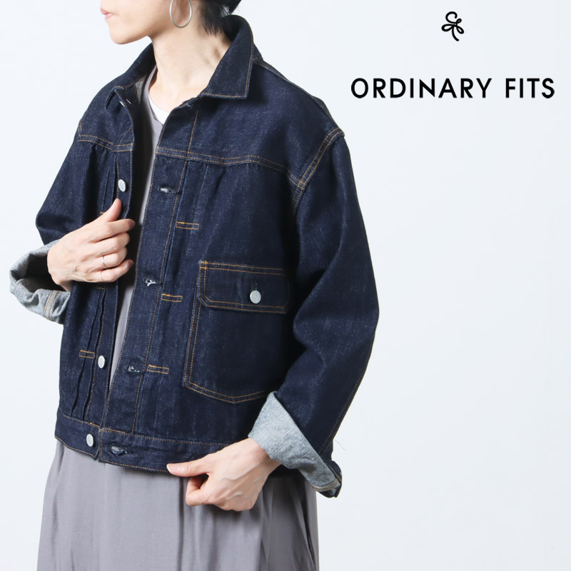 オーディナリーフィッツ Gジャン ワンウォッシュ ORDINARY FITS（オーディナリーフィッツ） 2ndタイプ デニム