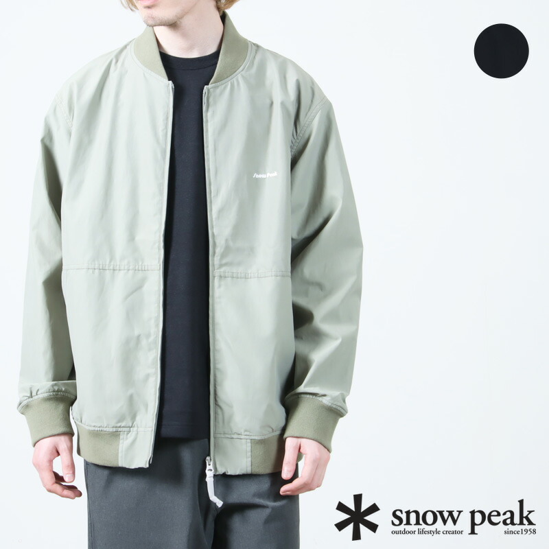 【30% OFF】 snow peak スノーピーク Light Mountain Cloth Jacket ライトマウンテンクロスジャケット