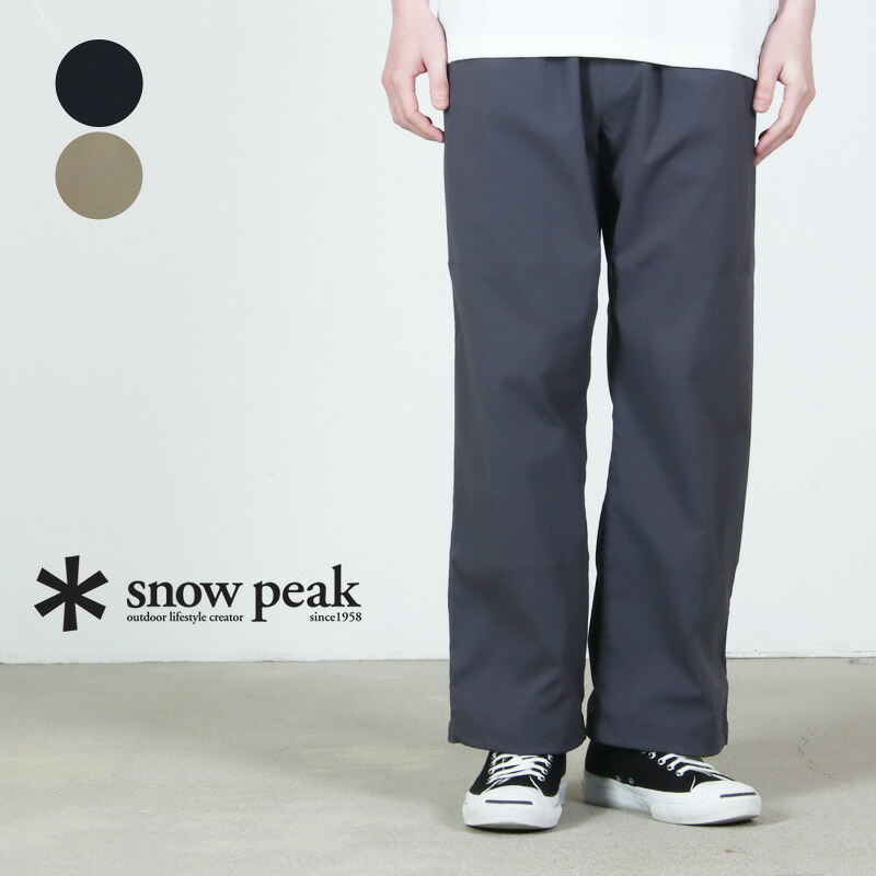 snow peak (スノーピーク) New Standard Easy Wide Pants / ニュースタンダードイージーワイドパンツ