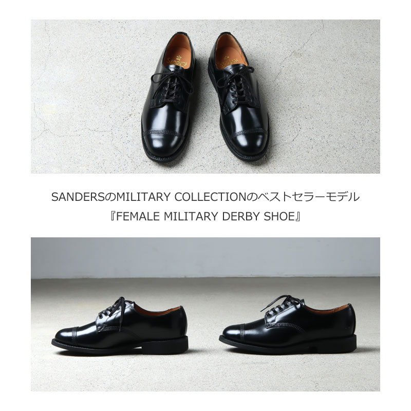 SANDERS Military Derby Shoe サンダース-connectedremag.com