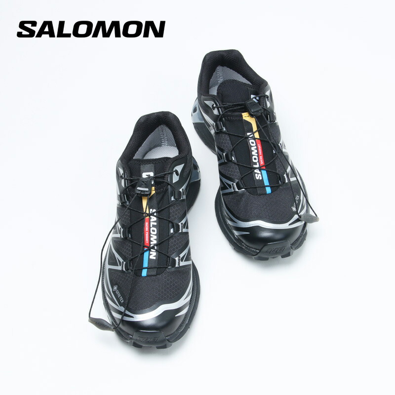 Salomon (サロモン) XT-6 GTX / BLACK / BLACK / FTW SILVER