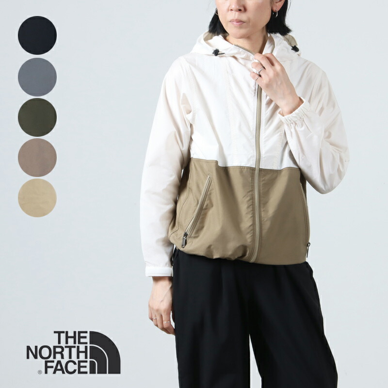 【S】THE NORTH FACE コンパクトジャケット アイボリー THE NORTH FACE Compact Jacket フォッシルアイボリー（ザ