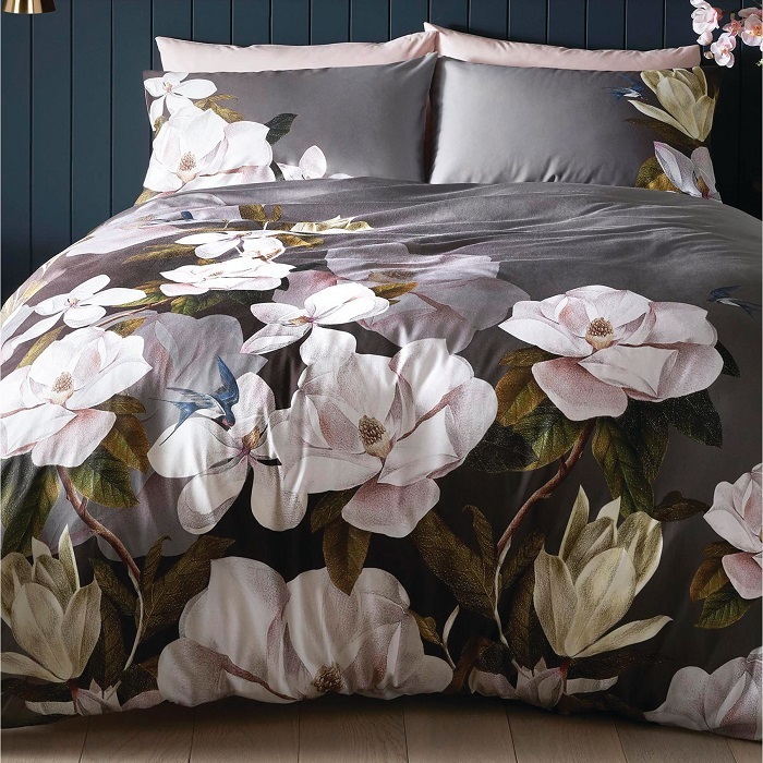 Icure Ted Baker Next Limited Opal Floral Cotton Duvet Cover