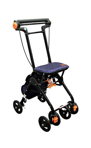 【幸和製造所 テイコブナノン CPS03】 しろがね色鉄道車両 プラムパープル 軽さ 折りたためる 母の日 父の日 高齢者 差し上げ物 介護装置 御拾いかばい立て おほっつき歩く 手押し車 パウダーコンパクト 座れる 敬老の日