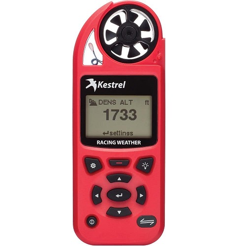 【レーシング用計測器】 Kestrel 5100 Racing Weather Meter (空気密度・相対空気密度・湿度等の環境管理に)