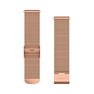 Quick Release バンド 20mm 18K Rose Gold PVD Milanese GARMIN