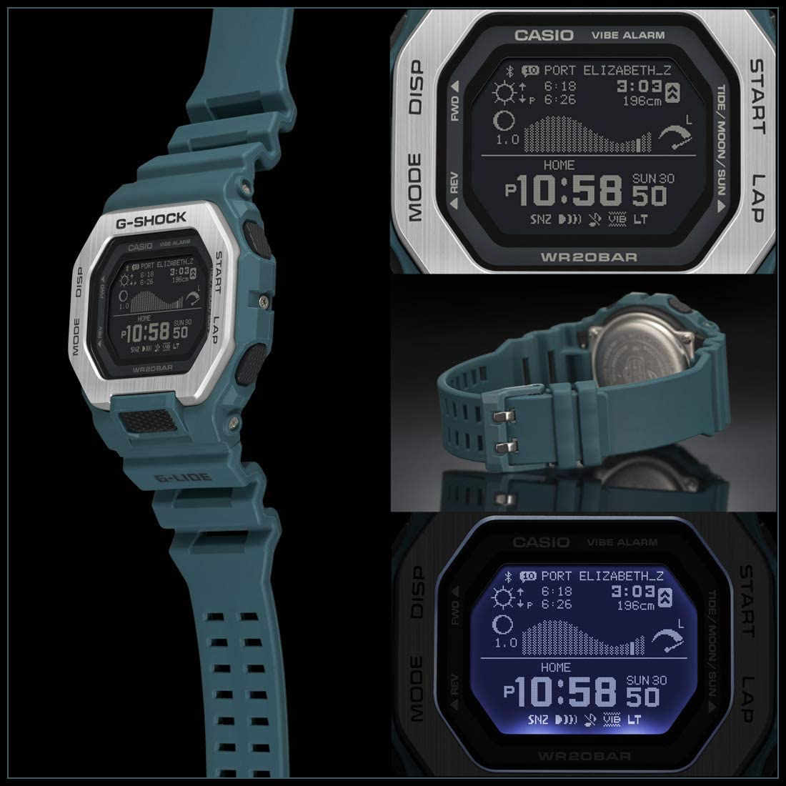 Casio カシオ G Shockgbx 100 1jf潮汐情報 タイドグラフg Lide 送料 代引手数料無料 あす楽対応 Mpgbooks Com