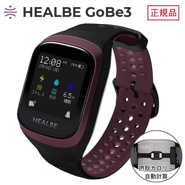楽天市場】HEALBE GoBe3 ブラック（ヒールビーゴービー3）Black/Gray