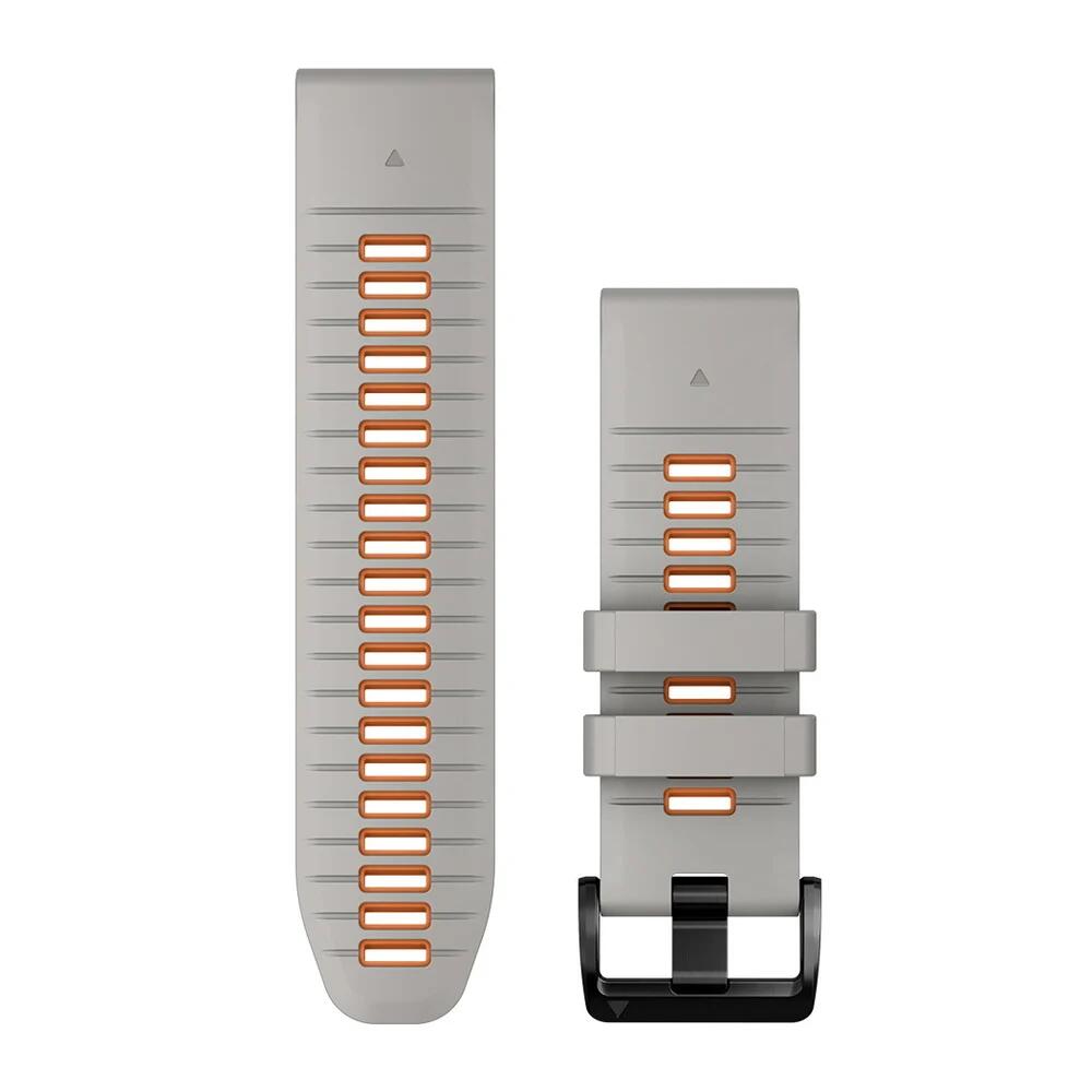 【ゆうパケット便配送】 QuickFit 26mm Fog Gray/Ember Orange GARMIN ガーミン アクセサリー