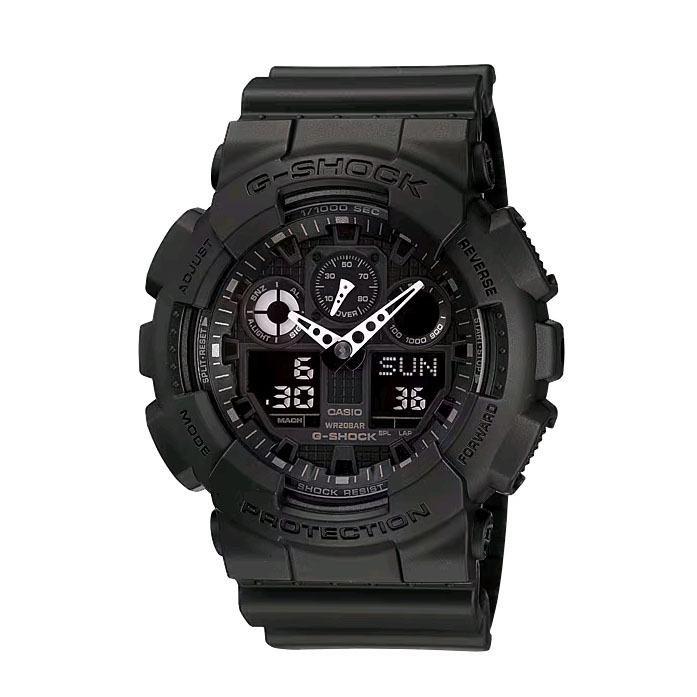 カシオ G-SHOCK GA-100-1A1JF 腕時計アウトドア ギア ウォッチ 国内正規品　CASIO ジーショック 日本全国送料 代引手数料無料｜IDA-Online