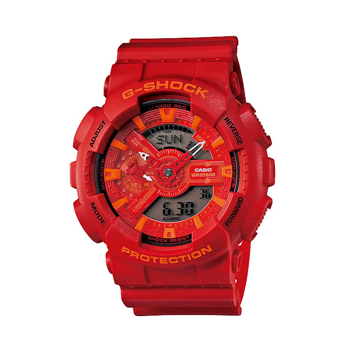 カシオ G-SHOCK GA-110AC-4AJF 腕時計 アウトドア ギア ウォッチ 国内正規品　CASIO ジーショック 日本全国送料 代引手数料無料