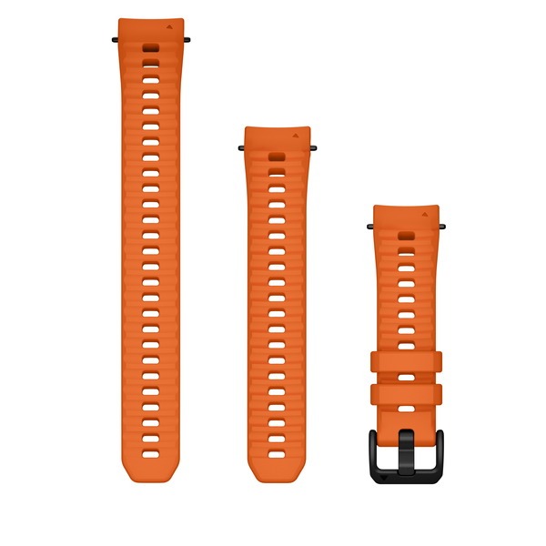 Instinct E 40mm用交換バンド2サイズ EmberOrange GARMIN ガーミン アクセサリー 010-13397-03