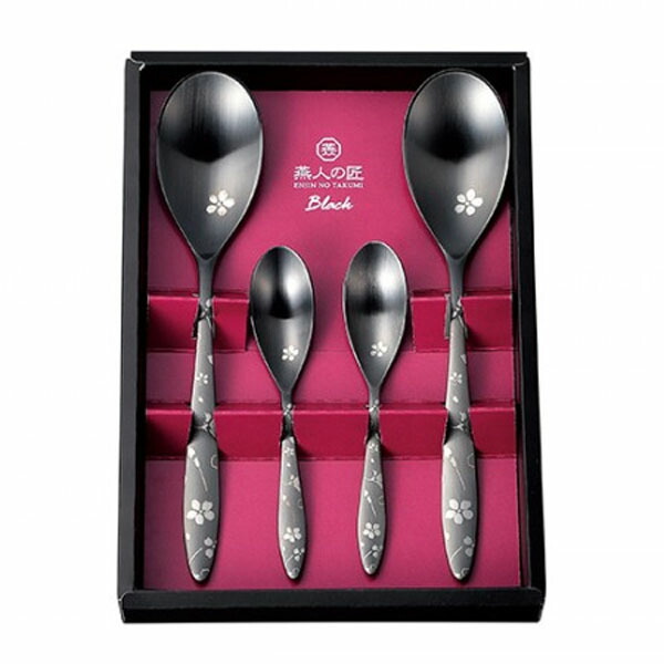 楽天市場】燕人の匠 [Black] 桜吟 カトラリーセット 9pcs : Saks WebShop