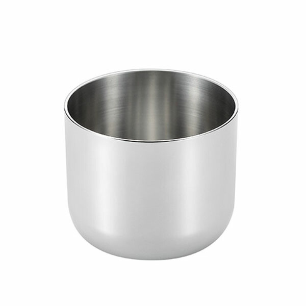 楽天市場】18-8ステンレス 二重構造 さくら ぐい呑み ヘアライン仕上げ
