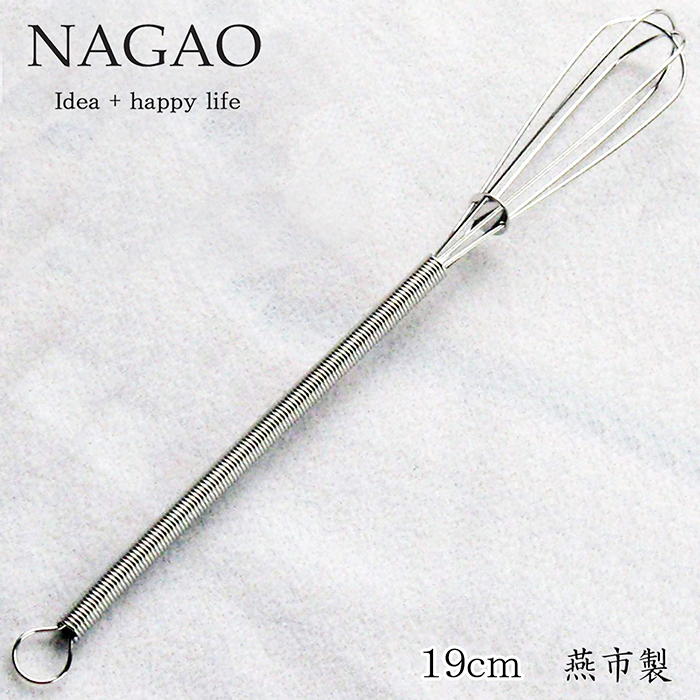 【楽天市場】ナガオ 泡立て器 30cm 線材24本 18-8ステンレス 日本製
