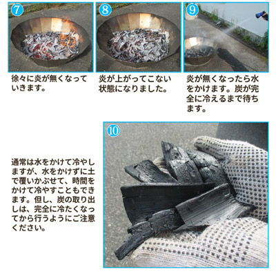 安い購入 わずか30分で竹炭が作れる 炭 竹炭 肥料 ミネラル 微生物 農作業 ガーデニング 園芸 木材 アウトドア 水質浄化 消臭剤 乾燥剤 日本製  フジ 炭化器 FT-100