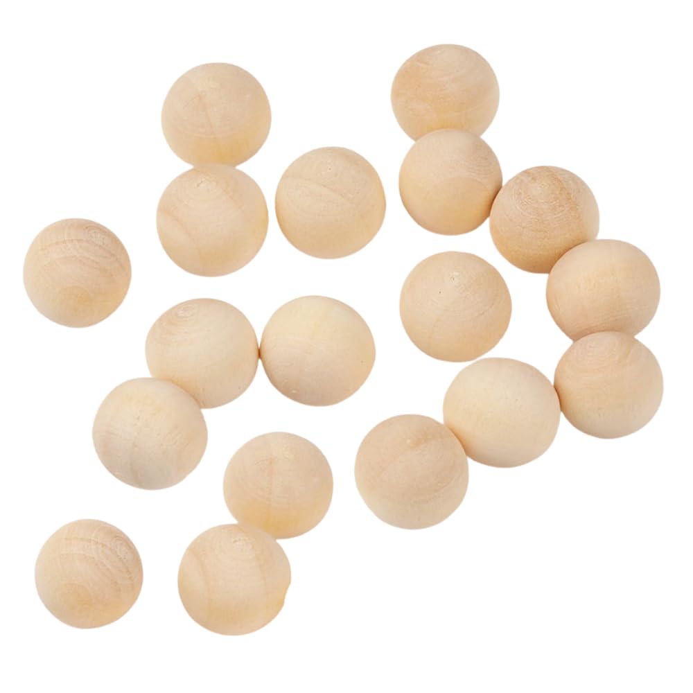 楽天市場】木製 ボール 球 玉 ウッドボール 穴なし DIY クラフト 手芸