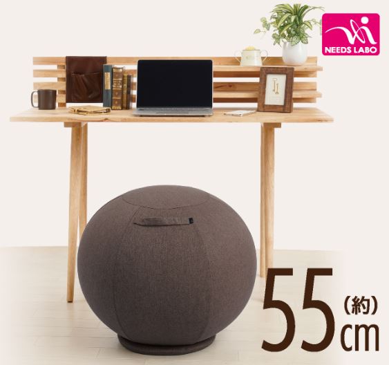 楽天市場】バランスボール 直径 55cm 球クッション 体幹 カバー