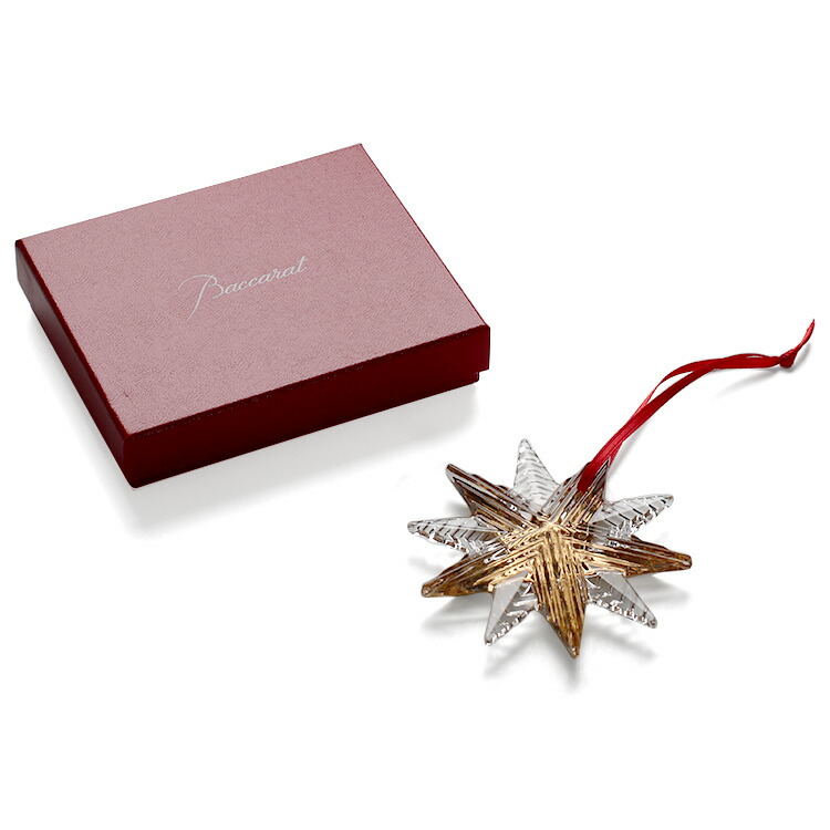 バカラノエルクリスマスオーナメントクリアゴールド2814-6212021年Baccarat2814621【クリスマスギフト結婚祝いプレゼント贈り物】