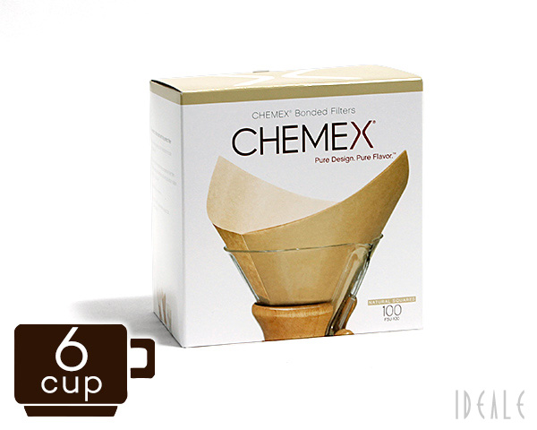 楽天市場】ケメックス CHEMEX 専用フィルターペーパー FC-100 円タイプ 6カップ用 100枚入り 【ギフト 結婚祝い プレゼント 贈り物】  : 輸入洋食器の専門店イデール