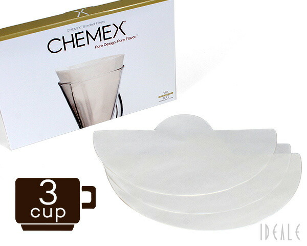 楽天市場】ケメックス CHEMEX 専用フィルターペーパー FC-100 円タイプ 6カップ用 100枚入り 【ギフト 結婚祝い プレゼント 贈り物】  : 輸入洋食器の専門店イデール