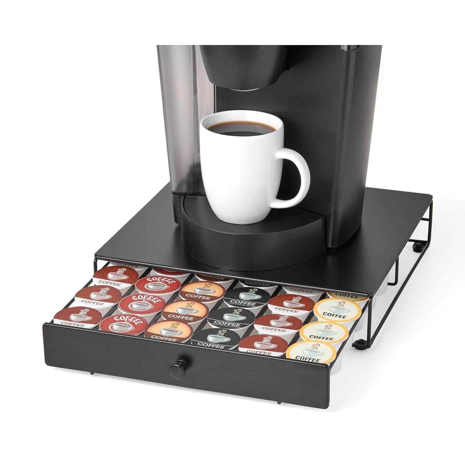 nifty Kカップ コーヒーカプセルホルダー キューリグ ストレージ 36カプセル 収納 K-cup Storage Drawer Holder for Keurig K-cup Coffee Pods 6410