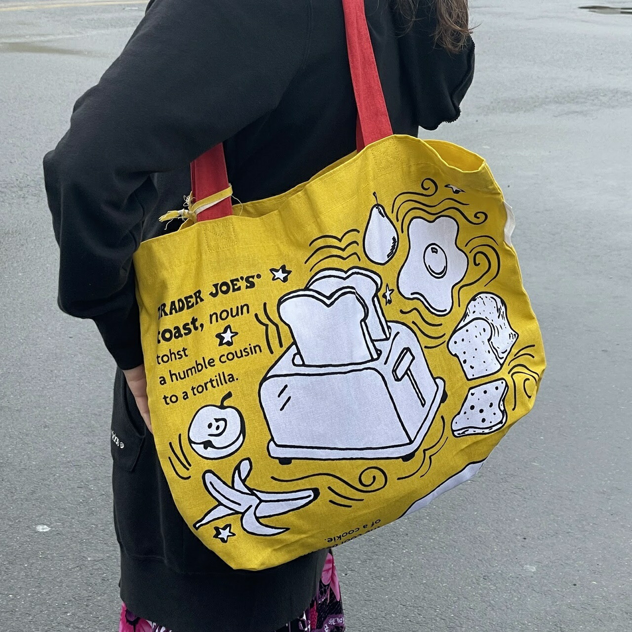 【楽天市場】【P5倍＋10オフクーポン発行中】トート バッグ Trader Joe's トレーダージョーズ ヘビー コットン 丈夫