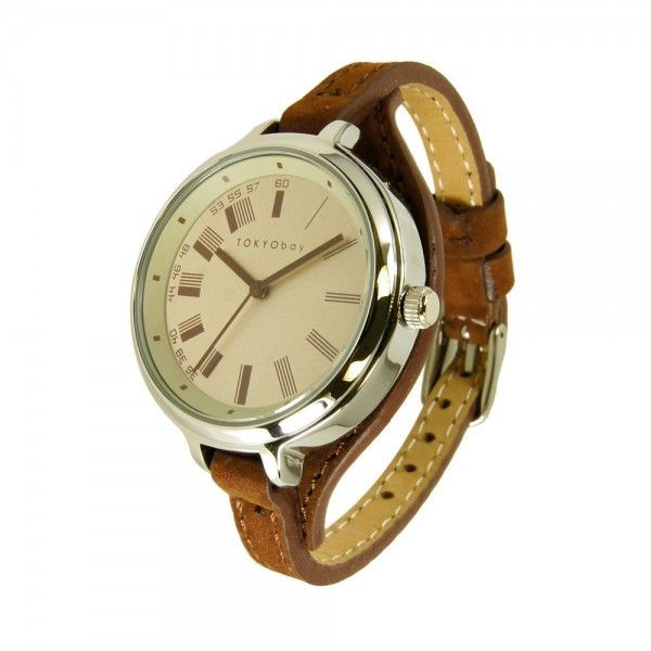 トーキョーベイ レディース 婦人 腕時計 アナログウオッチ TOKYObay T370BR Ladies Code Watch ブラウン